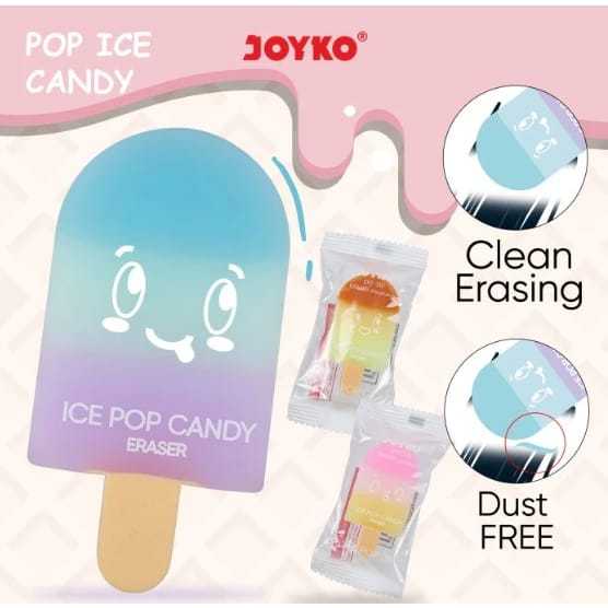 

V2_Stip Pop Ice JK ERT-130/Penghapus Eraser Joyko ERT-130 Pop Ice Candy