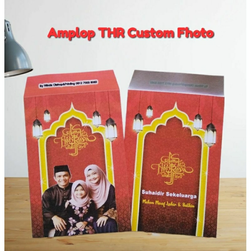 

AMPLOP THR CUSTOM FHOTO CANTIK MURAH