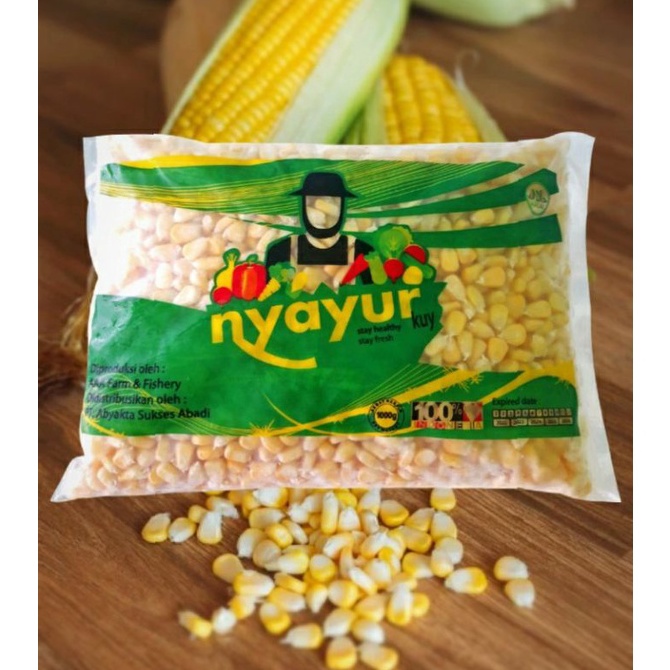 

LKV581 Terkece SeRI Jasuke Jagung Manis Pipil Frozen 1 kg Best Seller