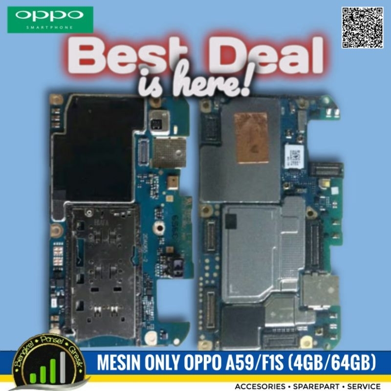 Mesin Only Oppo A59 F1s RAM 4GB 64GB