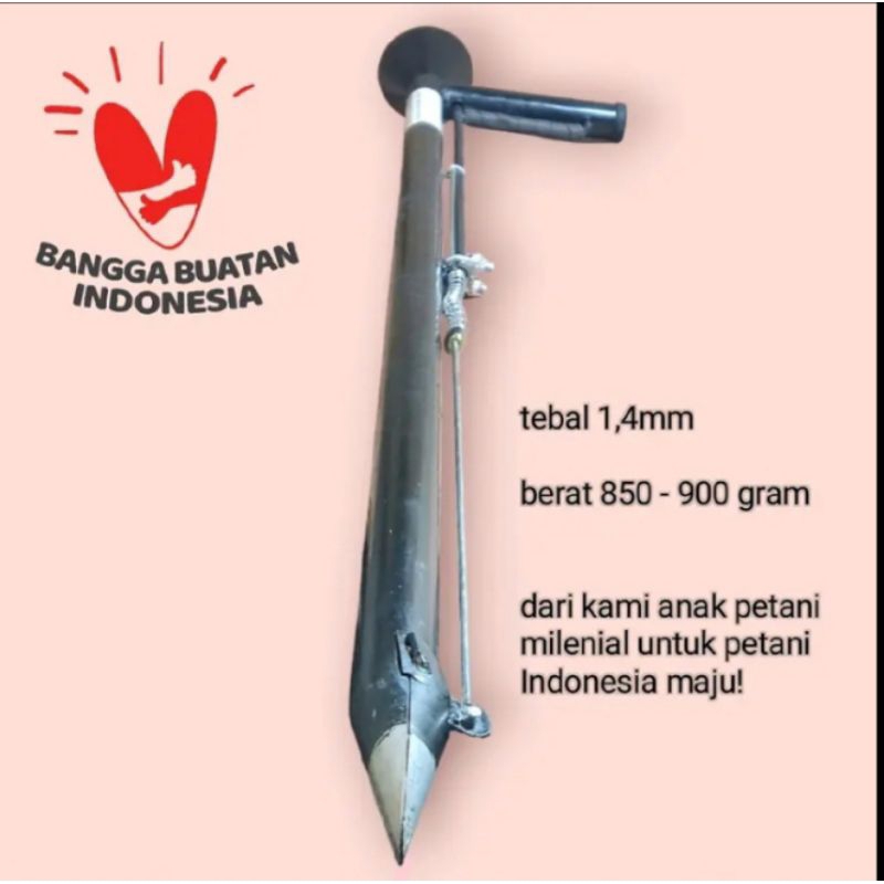 Alat tanam benih jagung tancap tugal