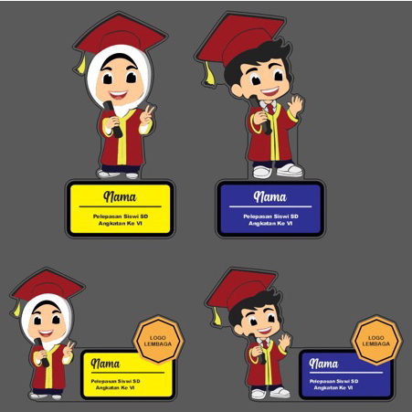 Piala Wisuda Sekolah Piala Wisuda Anak Plakat Wisuda Anak Plakat Wisuda Anak Akrilik Piala Wisuda PA