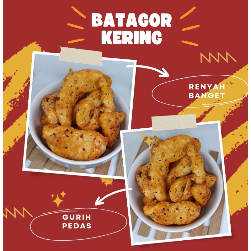 

BELEDAGID Batagor kering super 1Kg (bisa mix 2Varian)