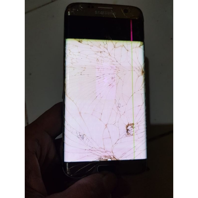 Samsung S7 Edge SEIN, Mesin Normal, LCD Minus