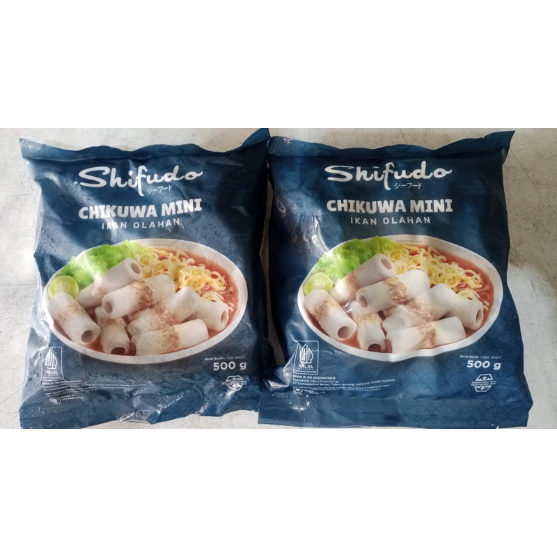 

Shifudo Chikuwa Mini 500 gram Frozen Food
