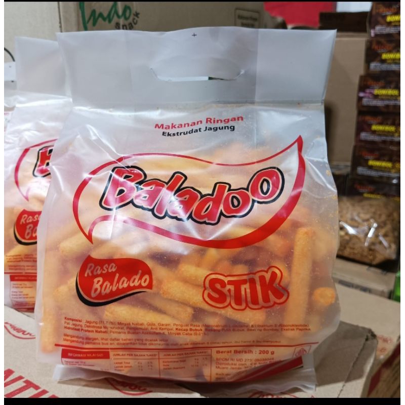 

STIK BALADO PAKINGAN MINI 200 GRM