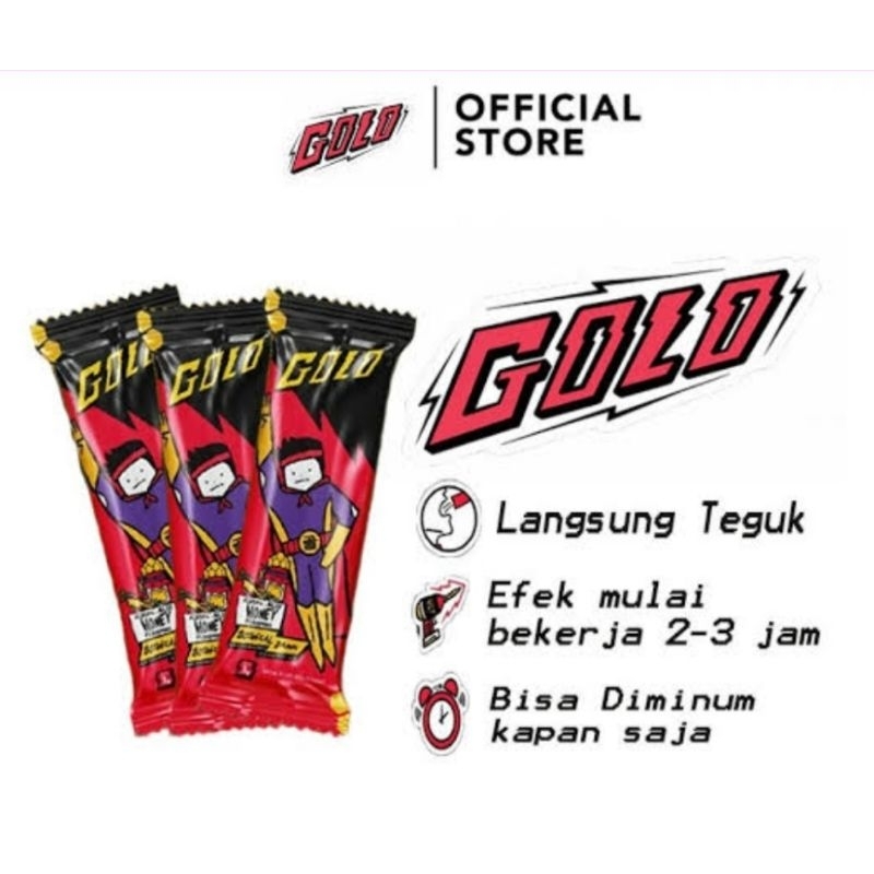 GOLO GINSENG MISTER GOLO PENINGKAT STAMINA PRIA - 1 box
