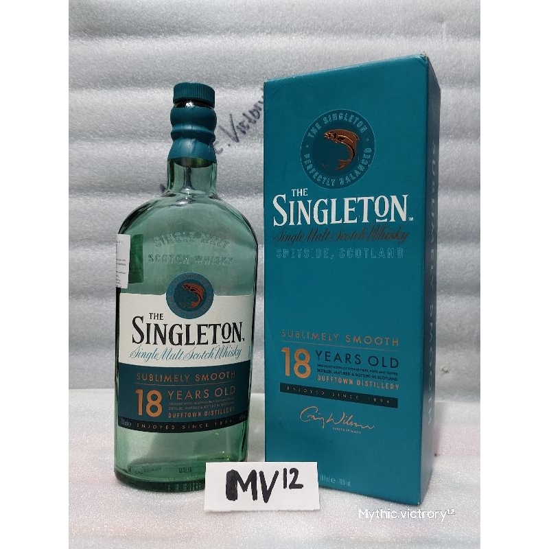 Botol bekas miras Singleton 18 700ml + Box | Botol bekas miras Singleton 12 700 ml + Box