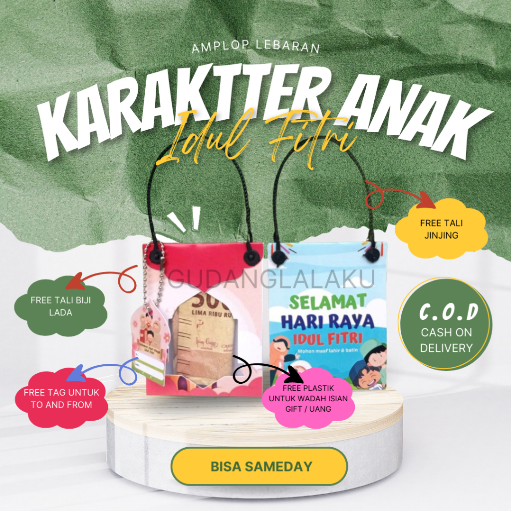 

Ready Stock Amplop Lebaran isi 5 pcs, Amplop Lebaran Motif Tas, Amplop Tas viral