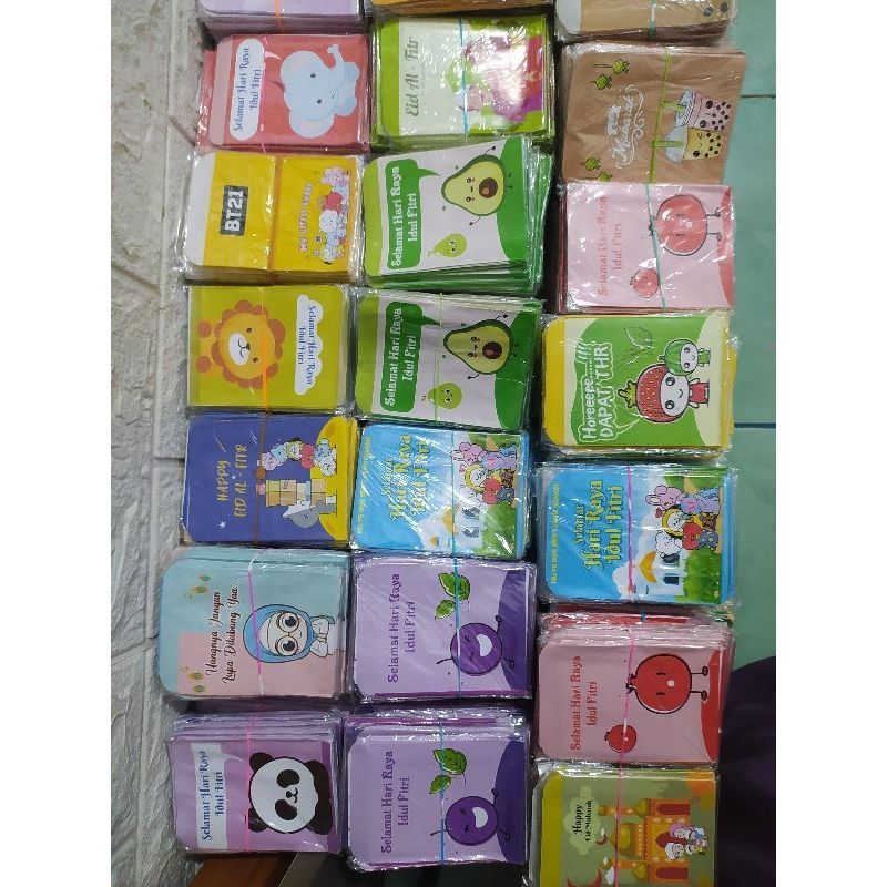

AMPLOP LEBARAN IDUL FITRI isi 100 PCS (bonus 1 pack)