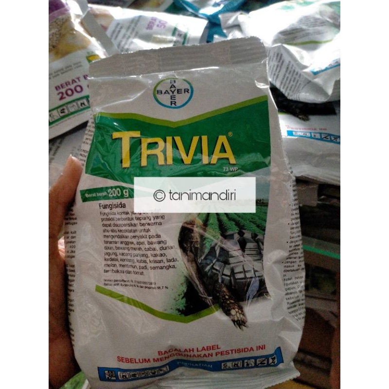 FUNGISIDA TRIVIA 200GR, FUNGISIDA KONTAK