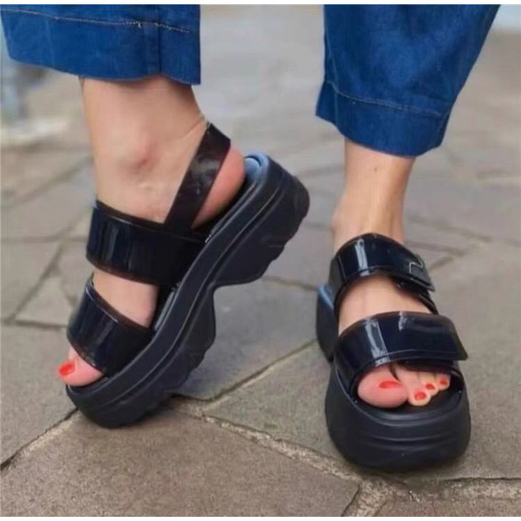 MELISSA BRAVE PLATFORM ( BLACK / 40 ) WOMEN SHOES