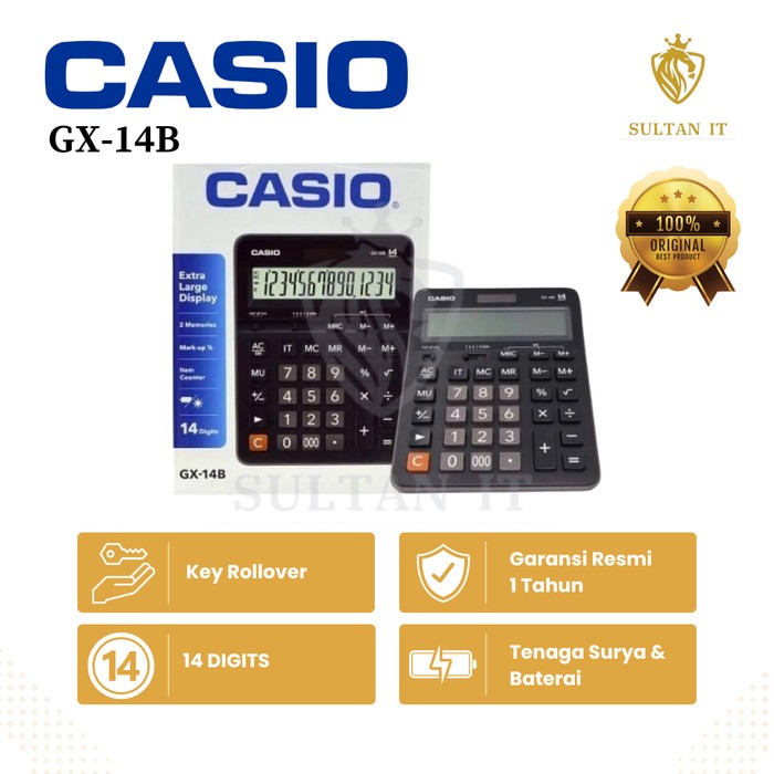 

Calculator Casio GX 14B Original