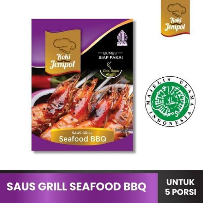 

Koki Jempol Saus Grill Seafood Barbeque