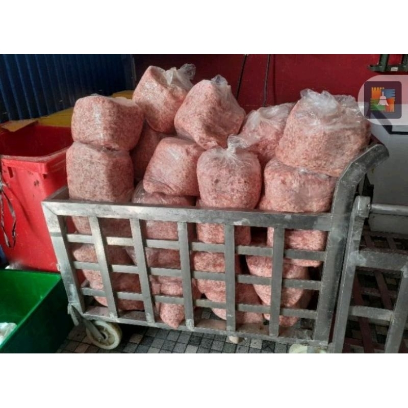

Ayam Giling SUPER PREMIUM Halal kemasan 10 Kg Cocok Untuk Dimsum dan Olahan Ayam Giling lainnya..