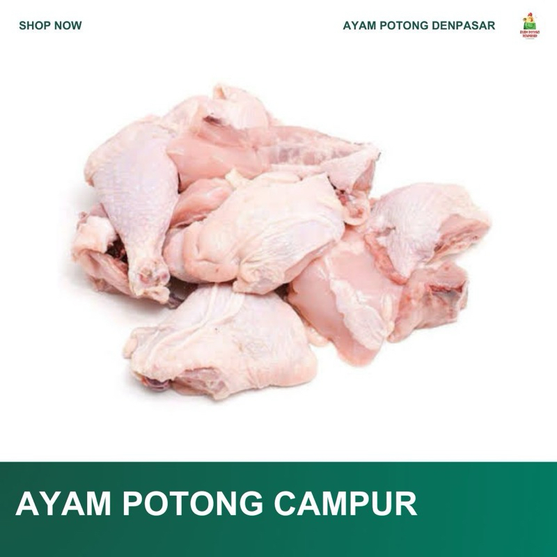 

AYAM POTONG CAMPUR 1.2kg - ayam potong denpasar