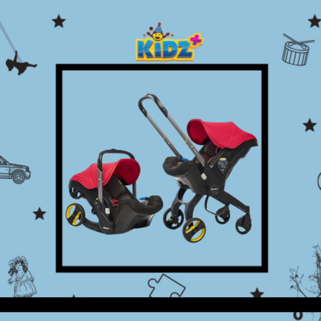 Sewa Doona Infant Car Seat & Stroller - Red