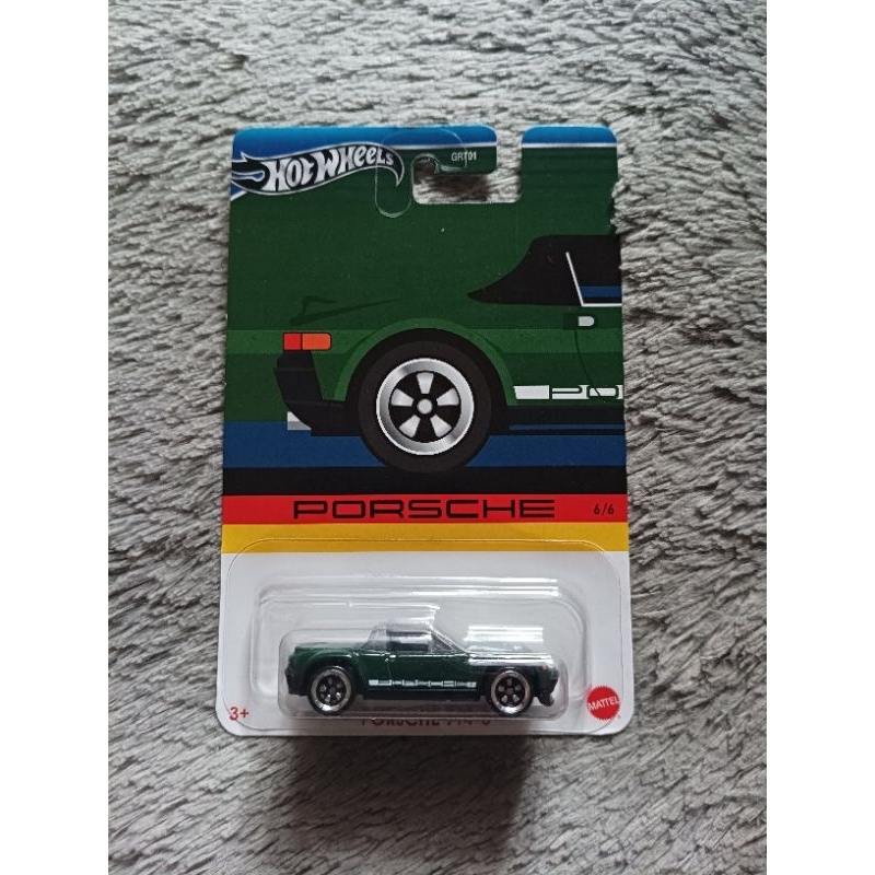 Hot Wheels Porsche 914-6 Hijau (Hard to Find)