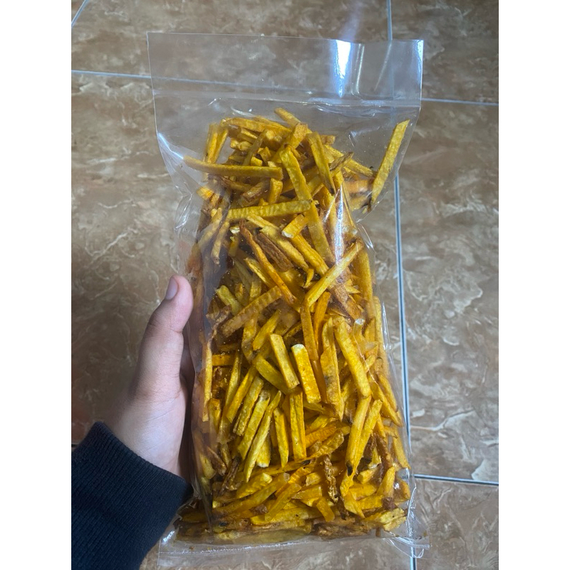 

(termurah) stik talas jajan jadul, kemasan 250gr, gurih kriuk camilan