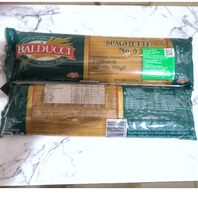 

mie spageti BALDUCCI spaghetti noodle pasta di semola Thailand 500g