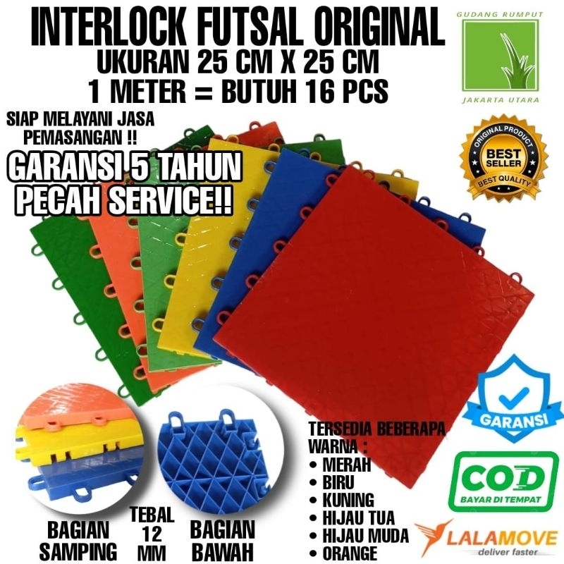 Matras / Interlock Lapangan Futsal ORI