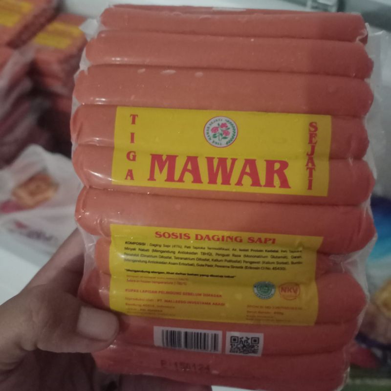 

Sosis Sapi Mawar 800gram