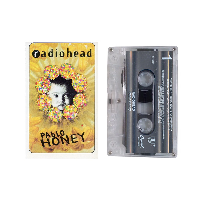Kaset Pita Radiohead Pablo Honey Album