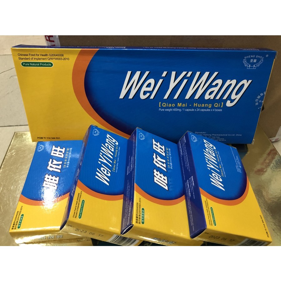 Wei Yi Wang Obat Kencing Manis 1 Box Besar