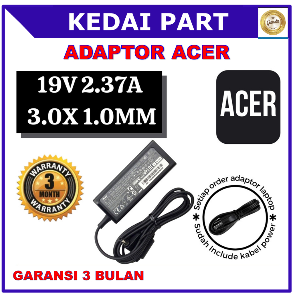 Adaptor Charger Laptop Acer Aspire 3 A314-35 A314-35S