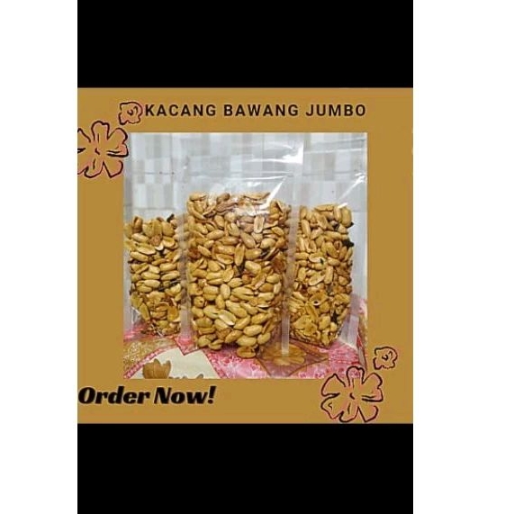 

Kacang Bawang Super/Kacang Jumbo 400gr Camilan Sehari-hari/Lebaran (wajib baca deskripsi)