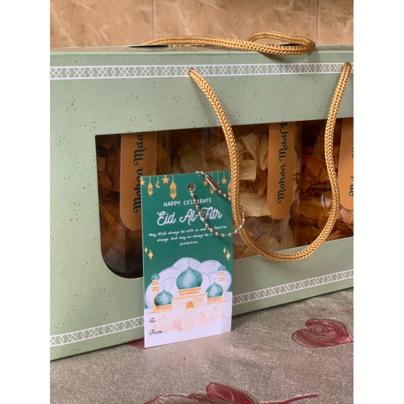 

Hampers lebaran Keripik singkong