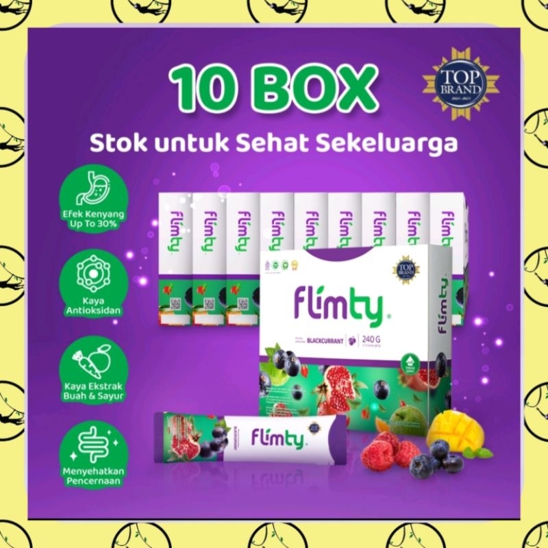 FLIMTY - 10 Box [160 Sachet]