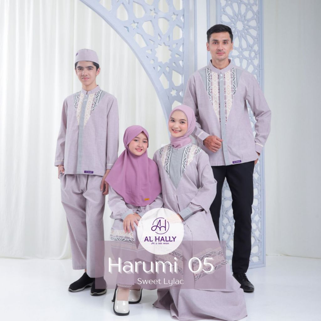 [COD] TERBARU SARIMBIT 2024 BY AL HALLY | HARUMI 05  SWEET LYLAC | ORIGINAL PRODUK