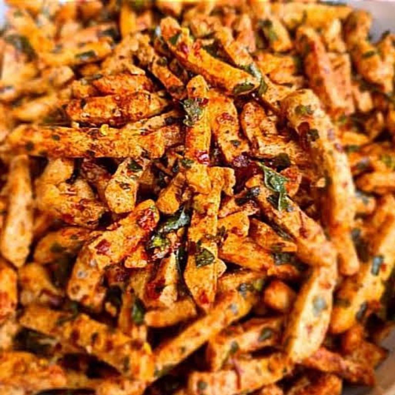 

basreng viral daun jeruk pedas nampoll