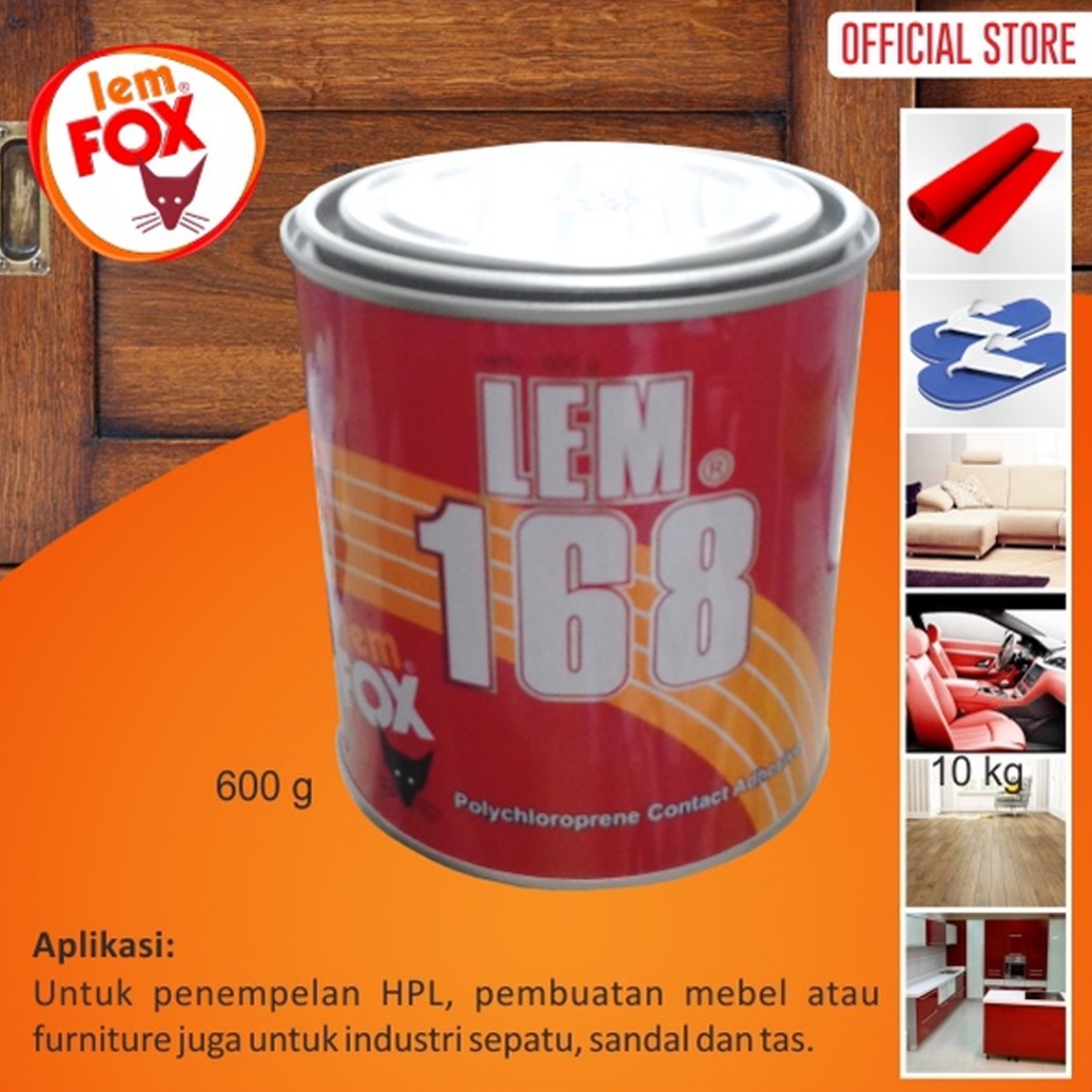 Lem Fox 168 Lem 168 Lem Fox Kuning 168 Lem Kayu Lem Lantai Lem Vinyl
