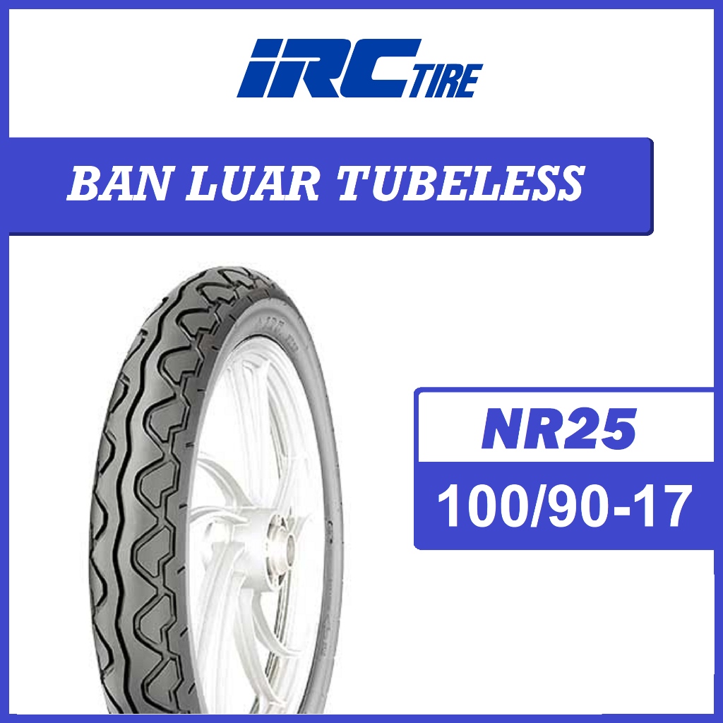 Ban Tubeless 100/90-17 NR25 IRC
