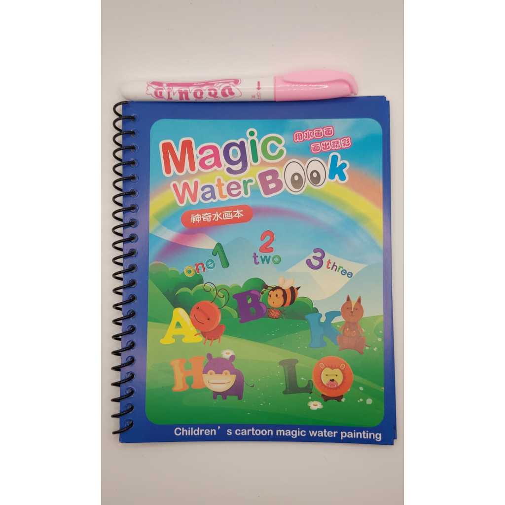 

Magic Water book / water book / buku mewarnai ajaib / Magic water pen