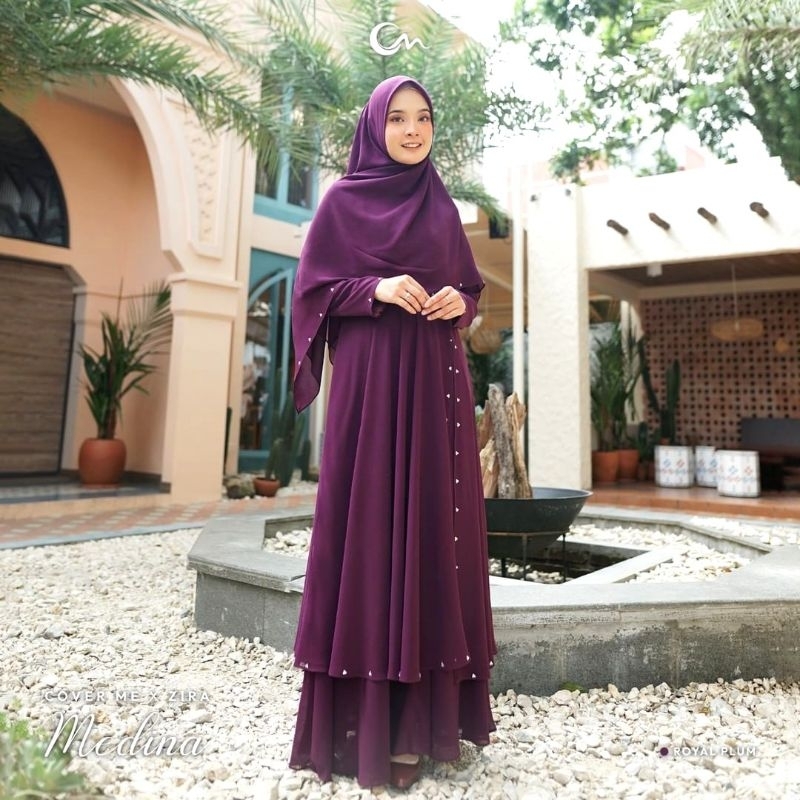 CoverMe - Medina Exclusive Series Royal Plum (Dress Only)