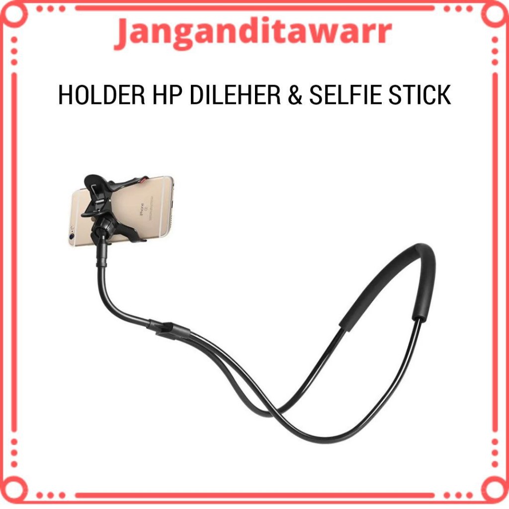 Lazy Neck Phone Holder Lazy Neck Pod Holder Leher Lazy Hanging Neck Phone Stand Mount Neck