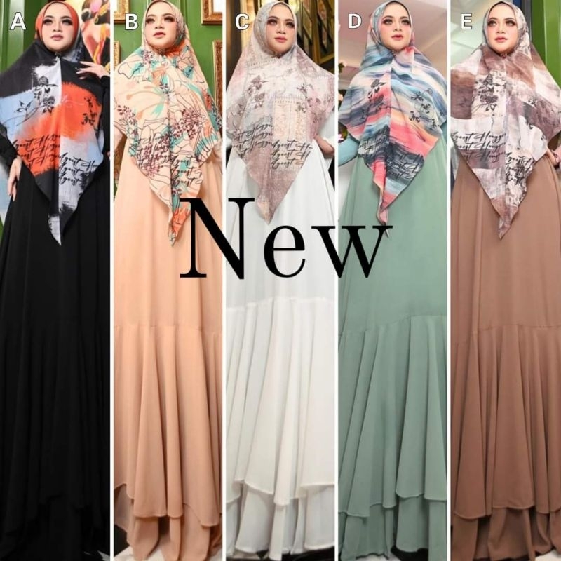 DHEAAFIECCENA/CARINA VOL 2 SERIES/SYARI PUTIH POLOS/SYARI HITAM POLOS/SYARI PRINTING PREMIUM/DHEA BO