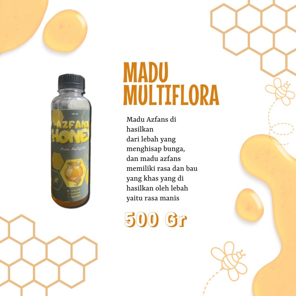 

Madu murni asli multiflora Kemasan 250 Gr