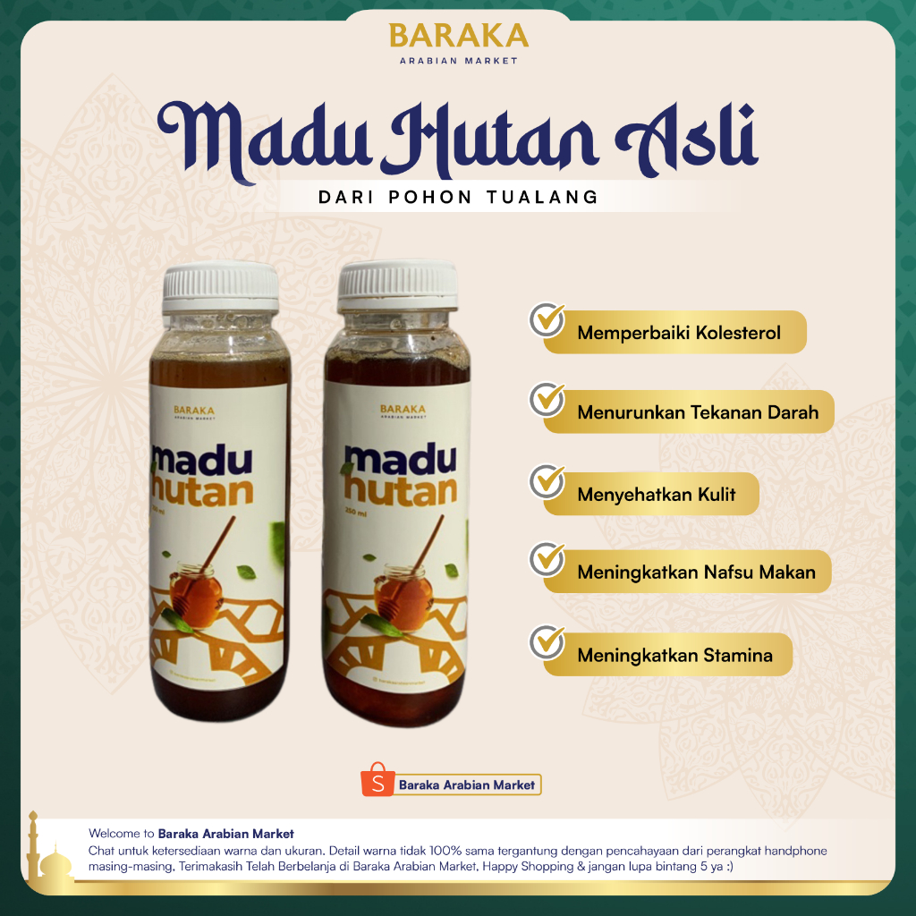 

Madu Hutan Asli