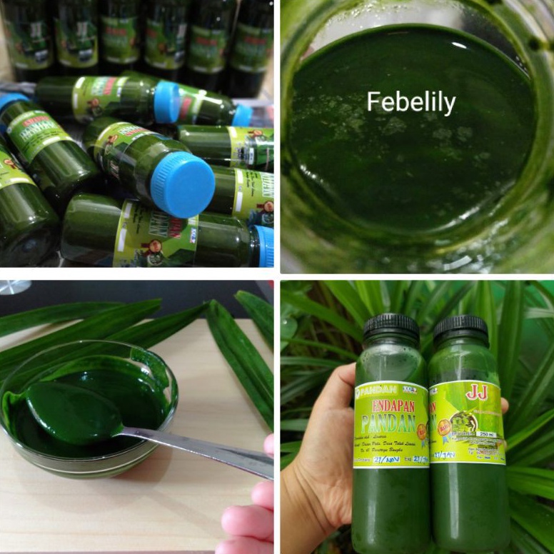 

IBW194 V44859 Endapan pandan JJ pasta pandan pewarna makanan asli
