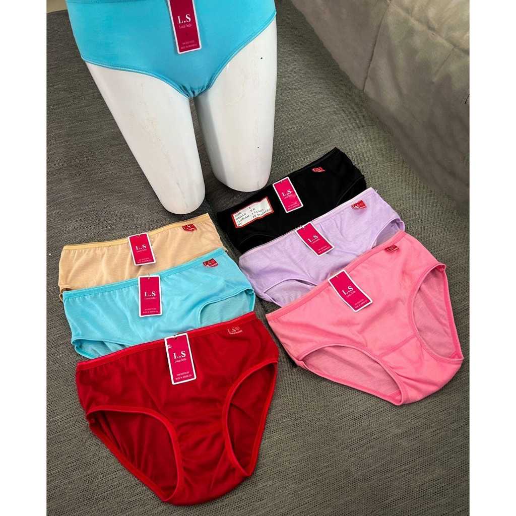 CD L.S (LUCAS SOFIE) Celana Dalam Wanita CD Cewek Perempuan Lembut - Warna Random
