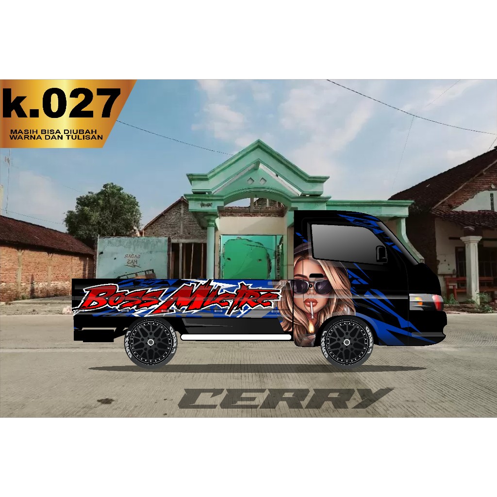 Decal Sticker mobil New Carry Pick Up 2020 Fullbody Stiker Dekal Carry k.027