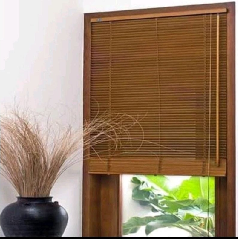 Wooden Blind , Wood Blind , Tirai Kayu, Krei kayu