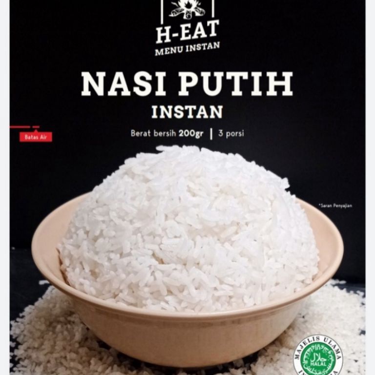 

QDN735 MEGA ALE HEAT Makanan Instan HEAT Makanan Gunung Nasi Putih