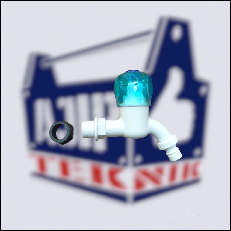 Kran air plastik model putar /kran air plastik mahkota murah meriah