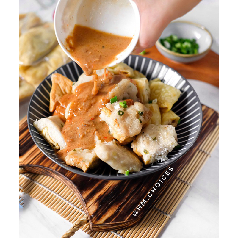 

Batagor Campur / Mix Tagor / Batagor Tengiri (bumbu saus kacang)