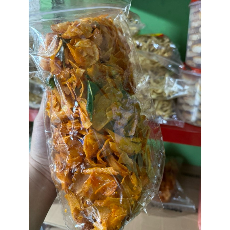 

keripik rujak daun jeruk